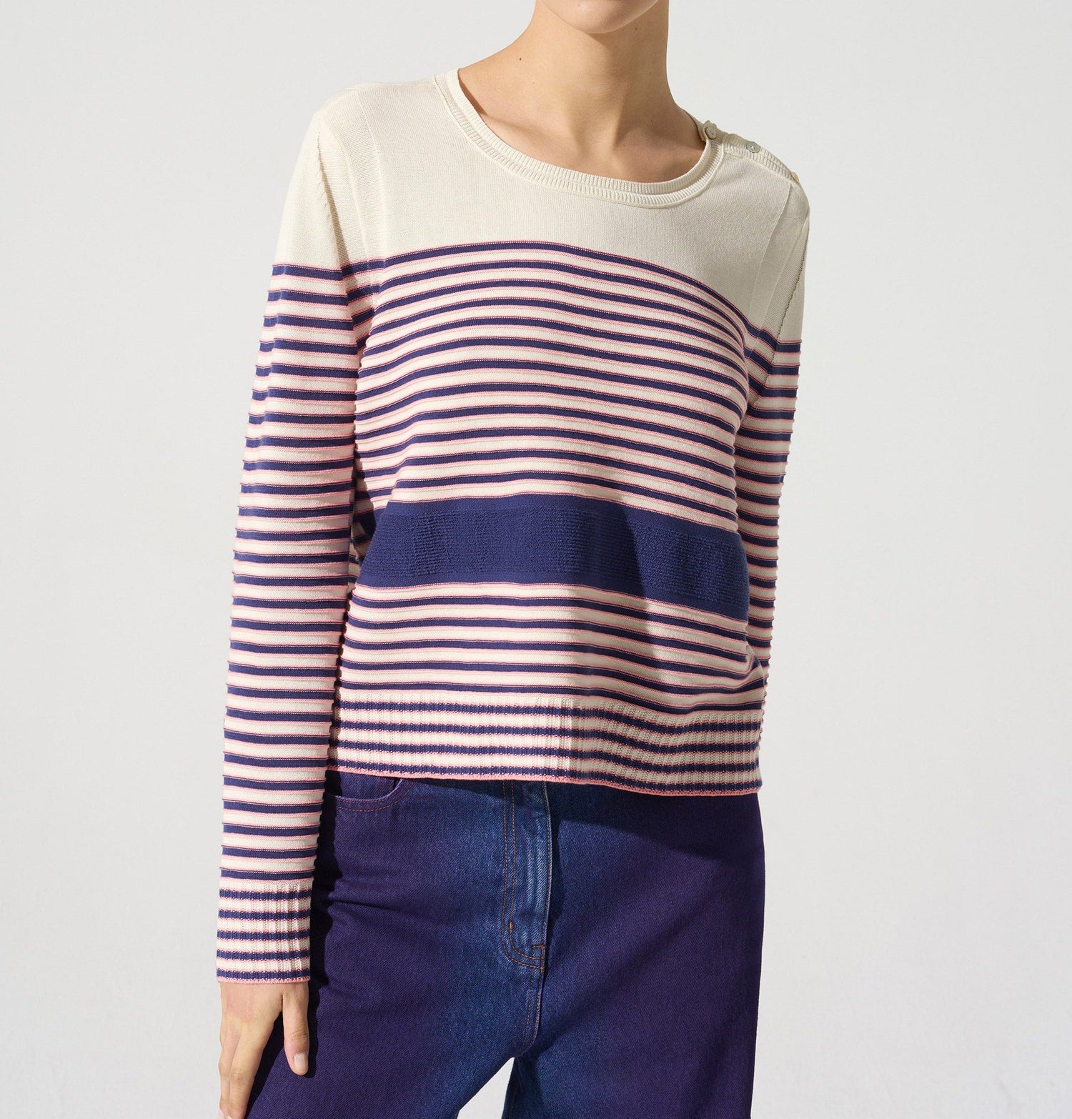 Pull marinière Cotélac 