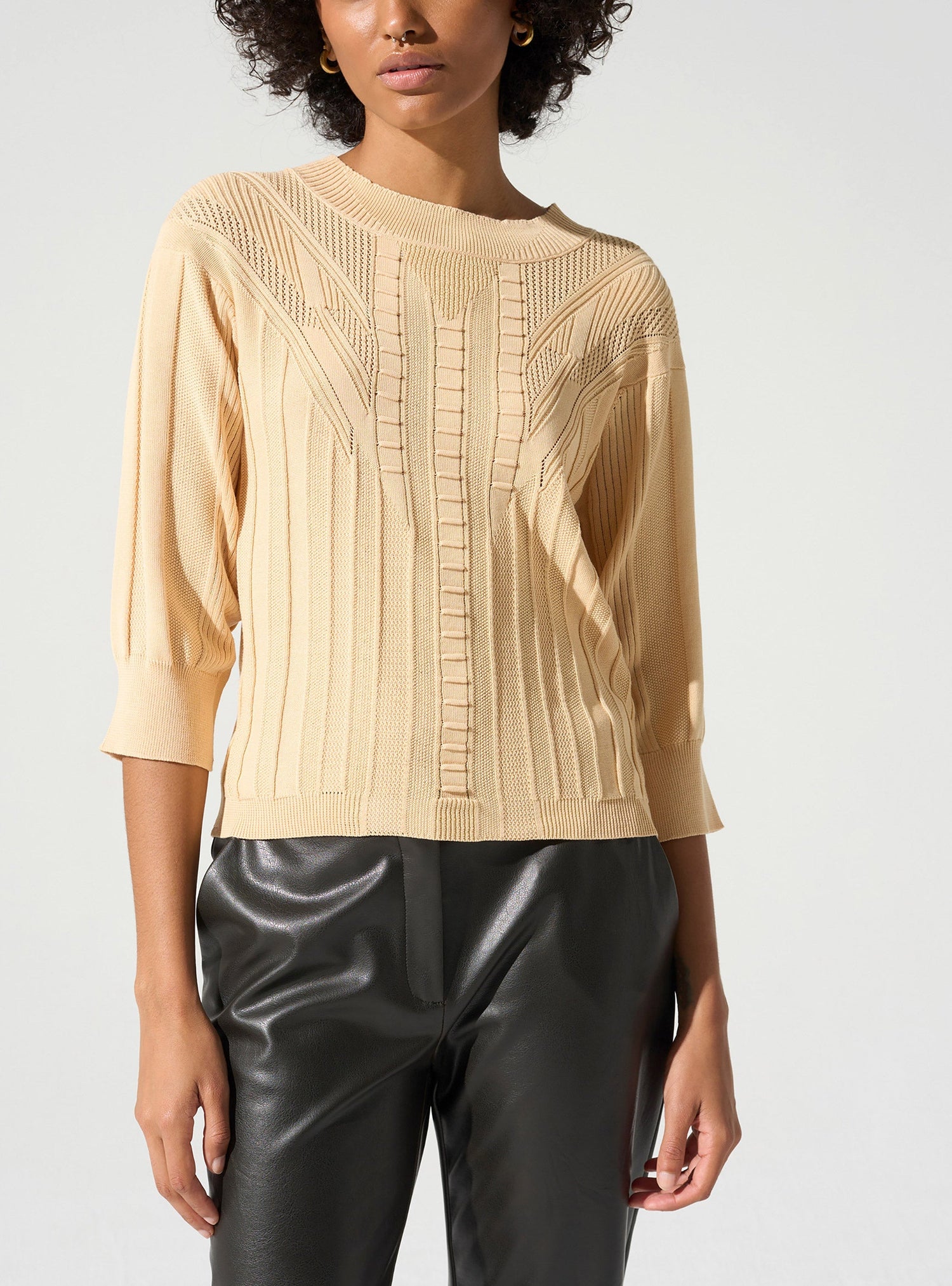 Pull manches 3/4 Cotélac 