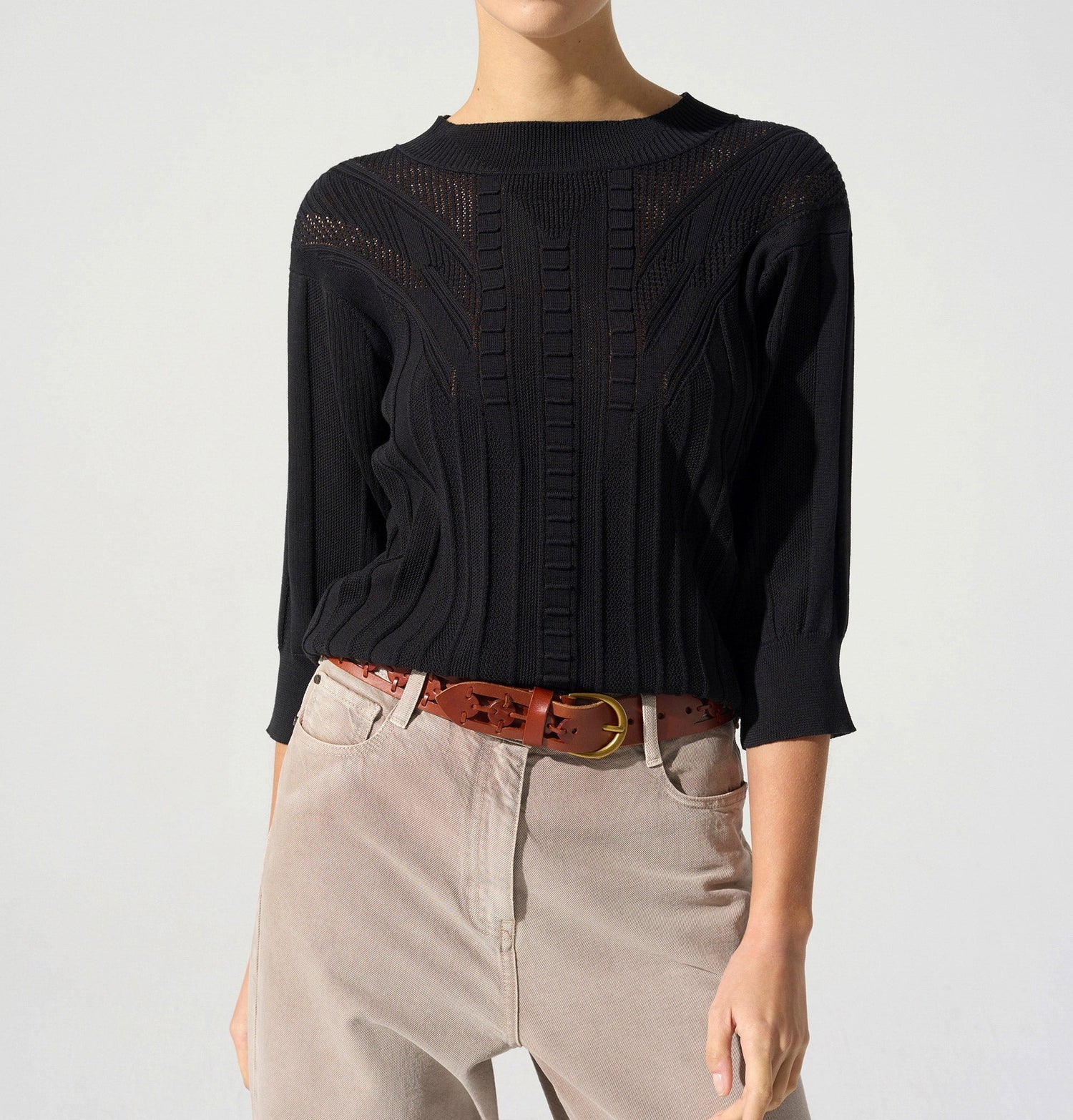 Pull manches 3/4 Cotélac 