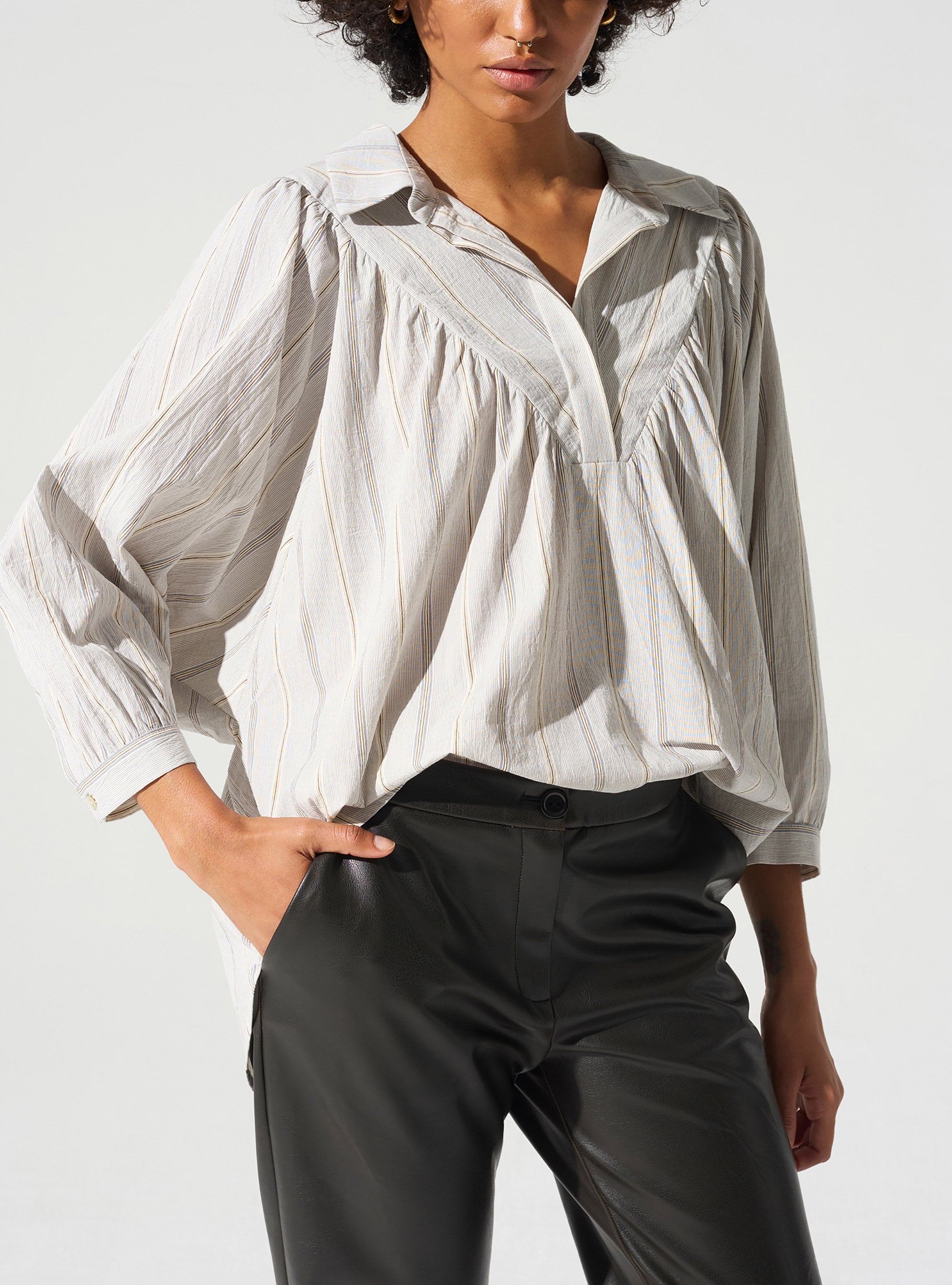Blouse manches 3/4 Cotélac 