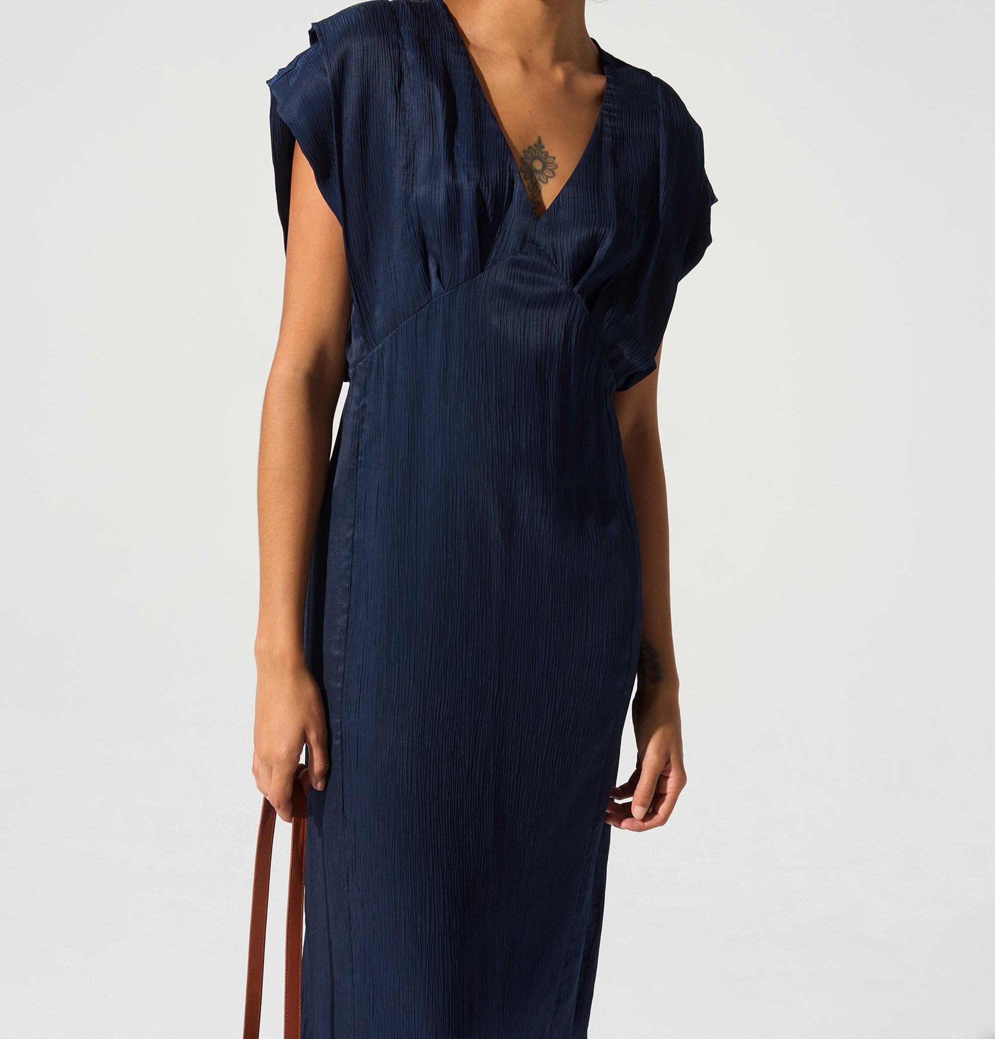 Robe manches courtes Cotélac 