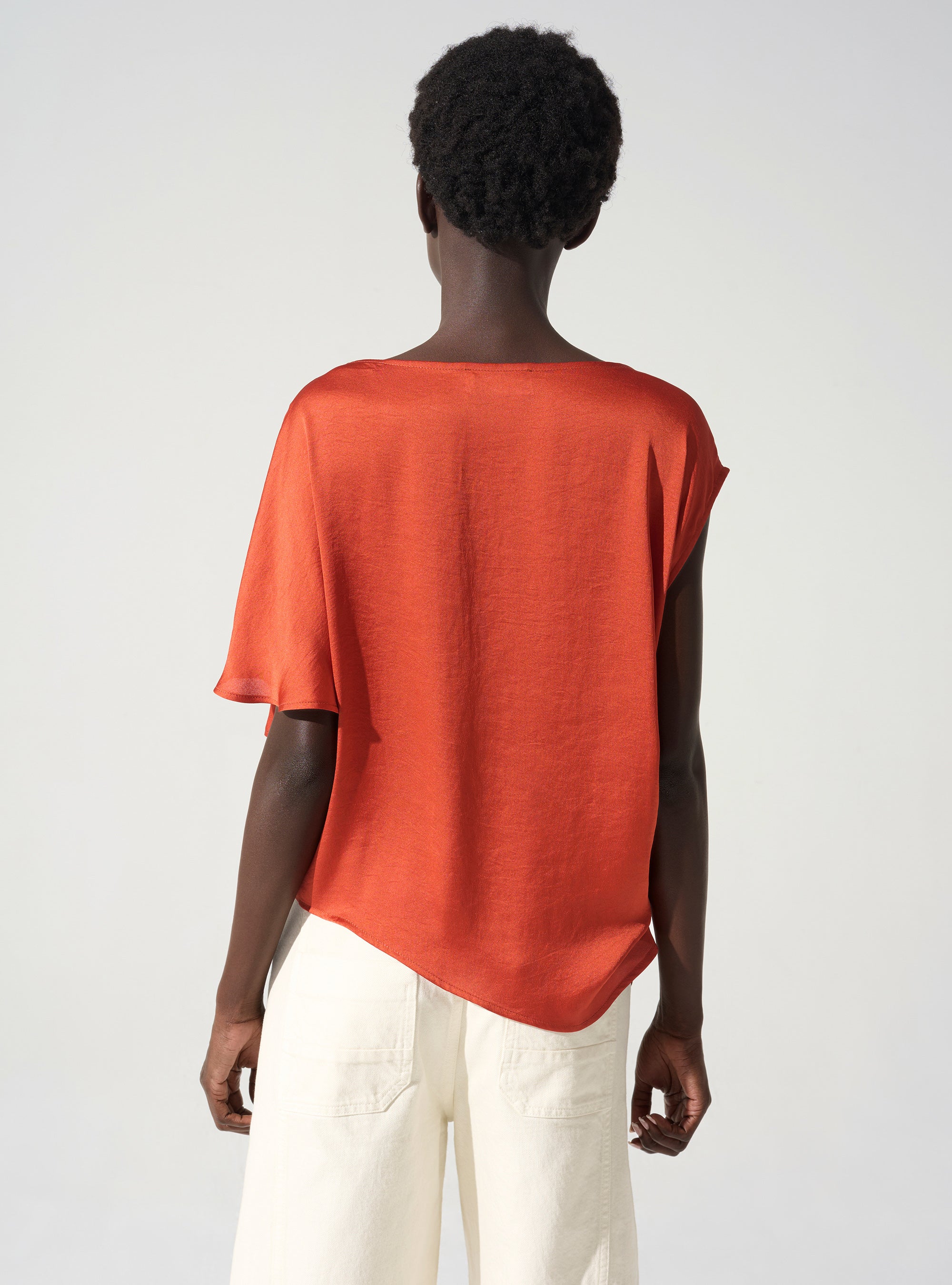 Blouse asymétrique encolure bateau Cotélac 