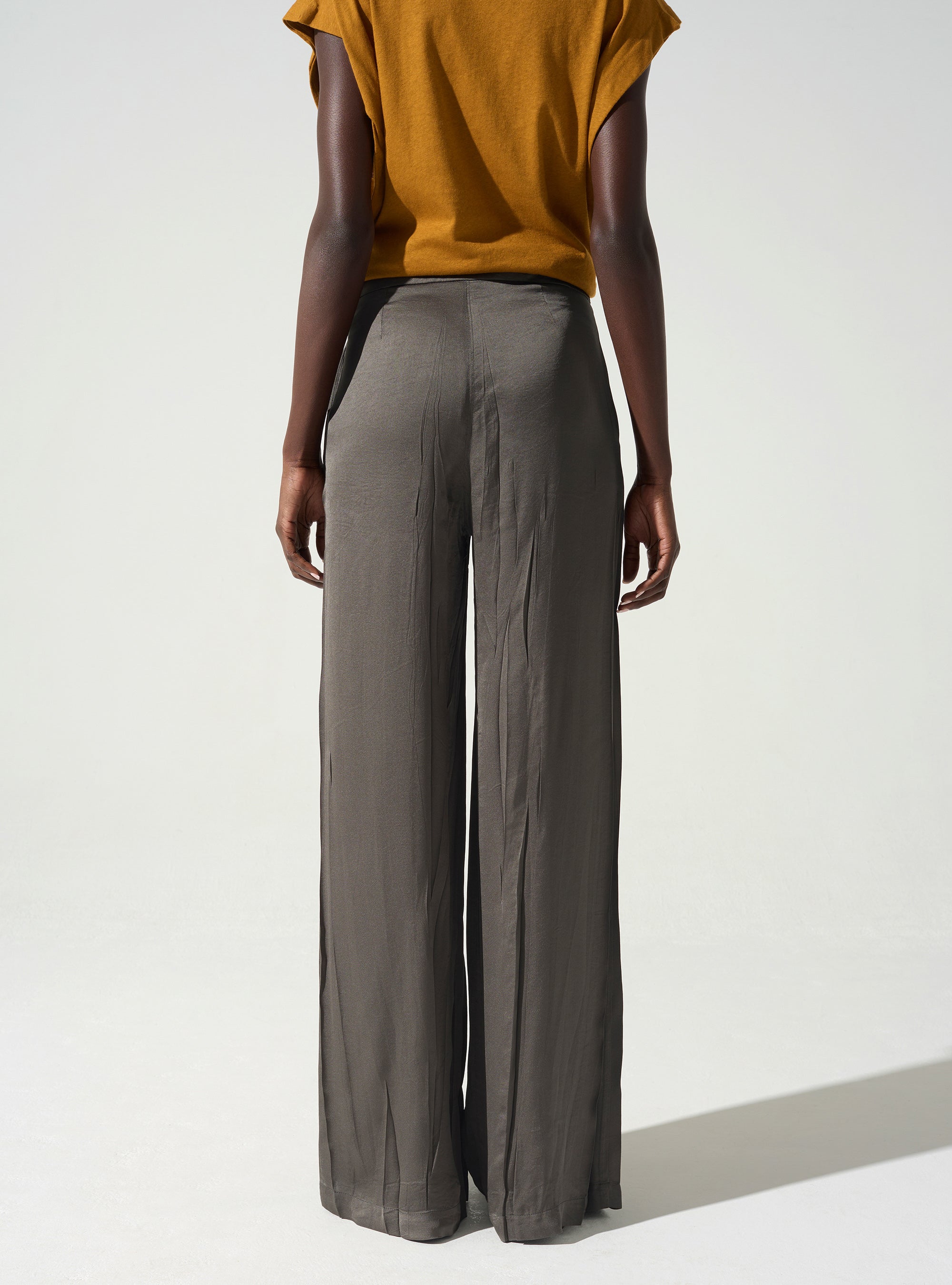 Pantalon large fluide