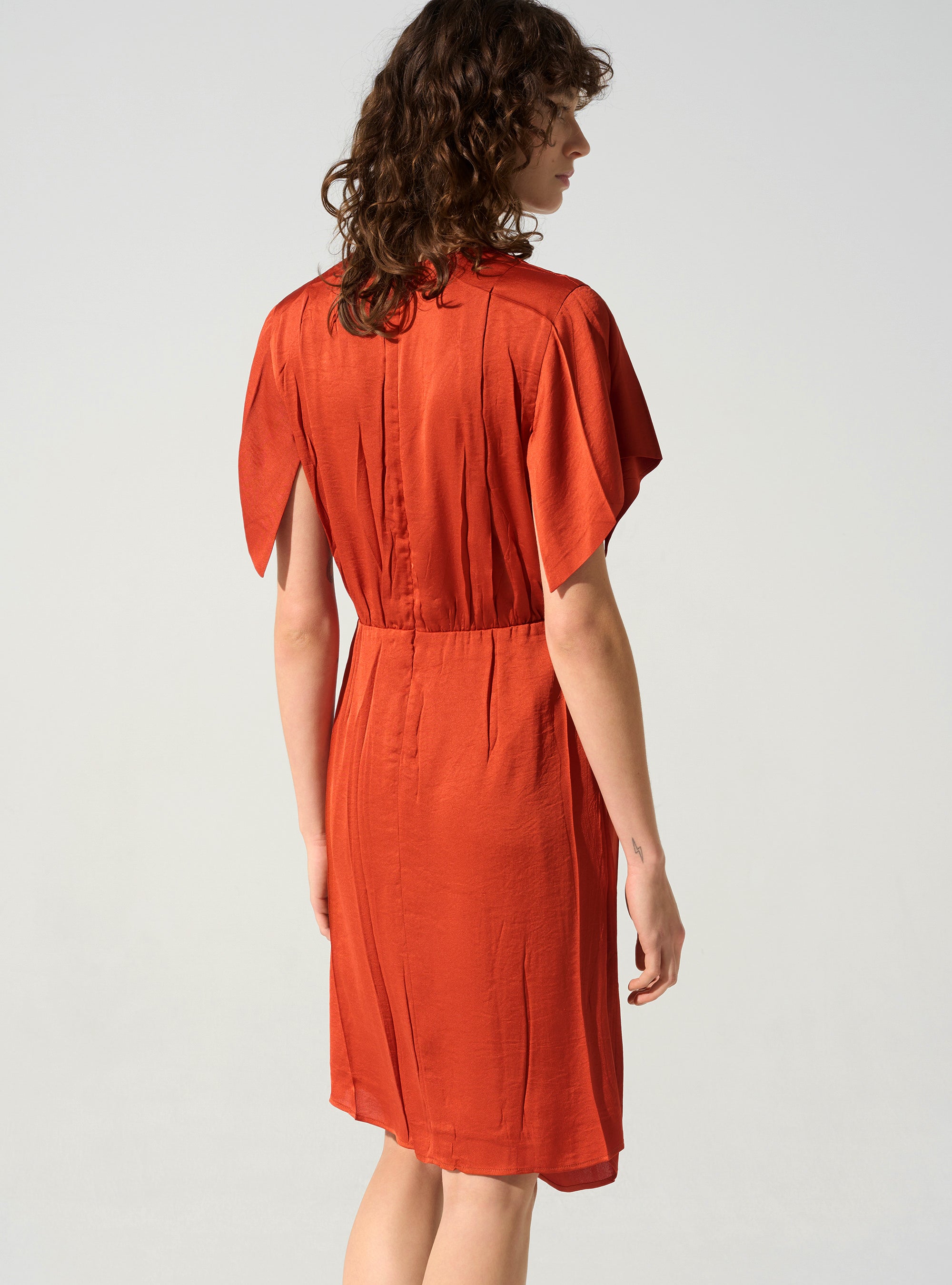 Robe manches fendues Cotélac 