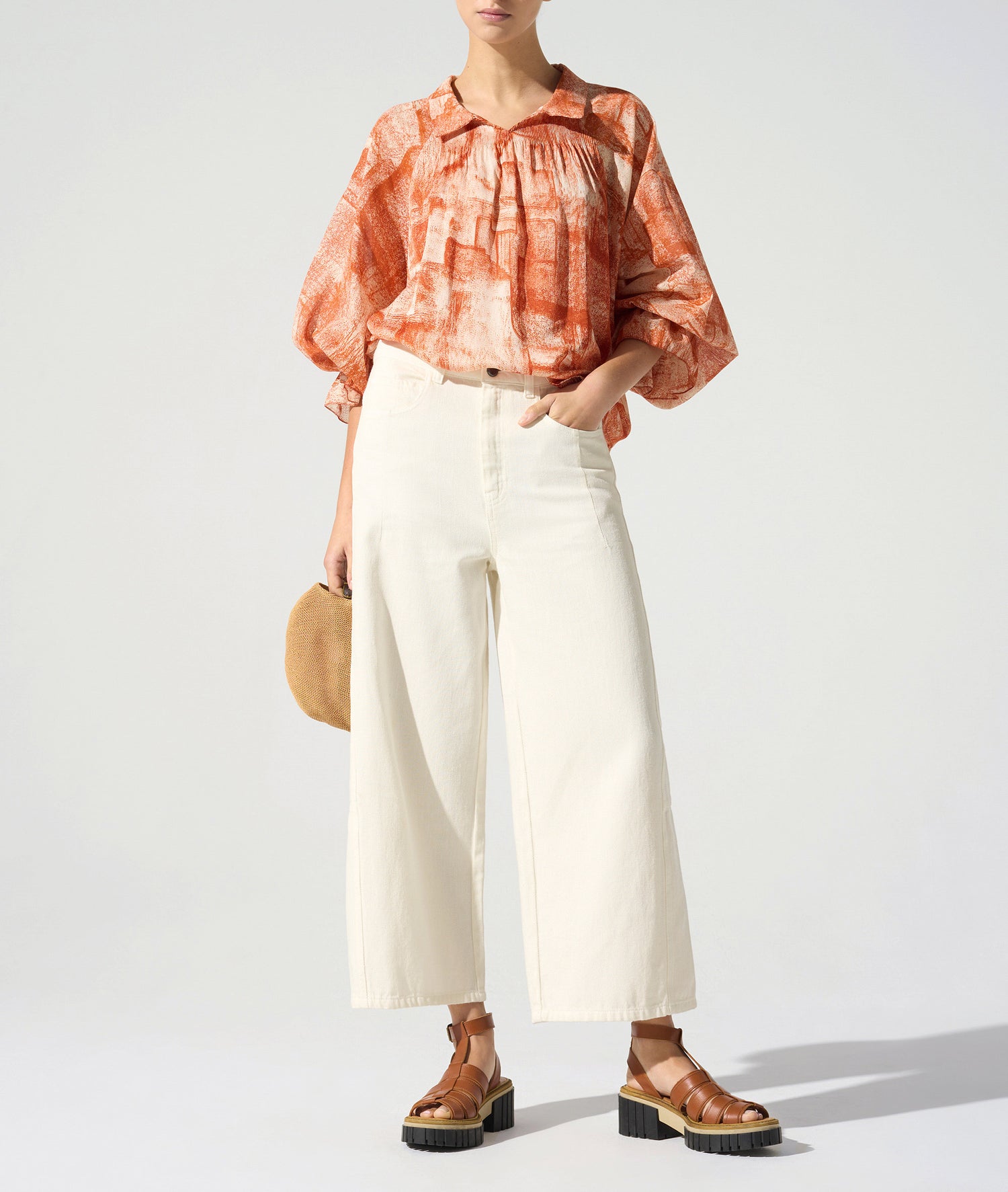 Blouse manches longues