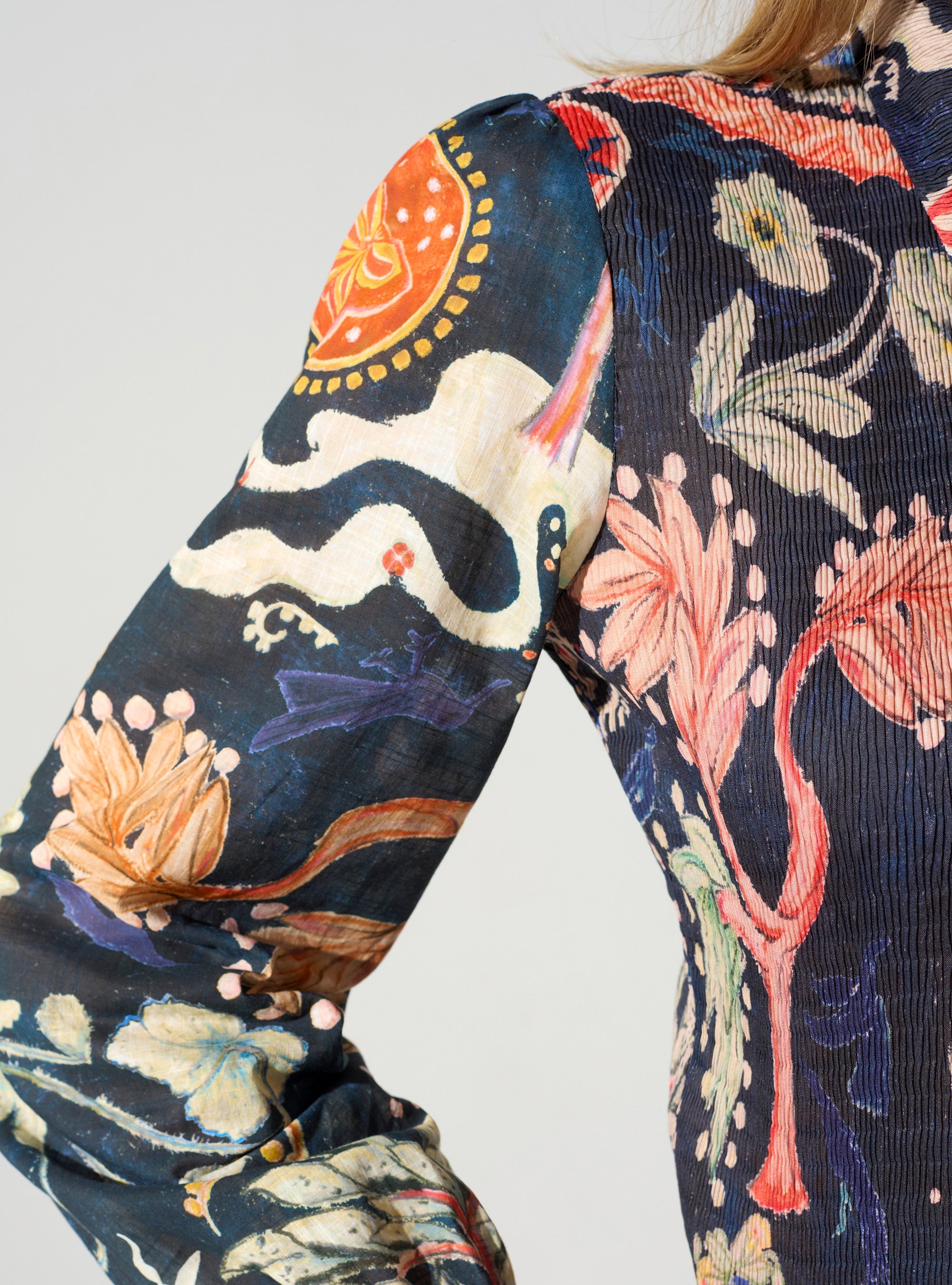 Chemise manches longues bouffantes