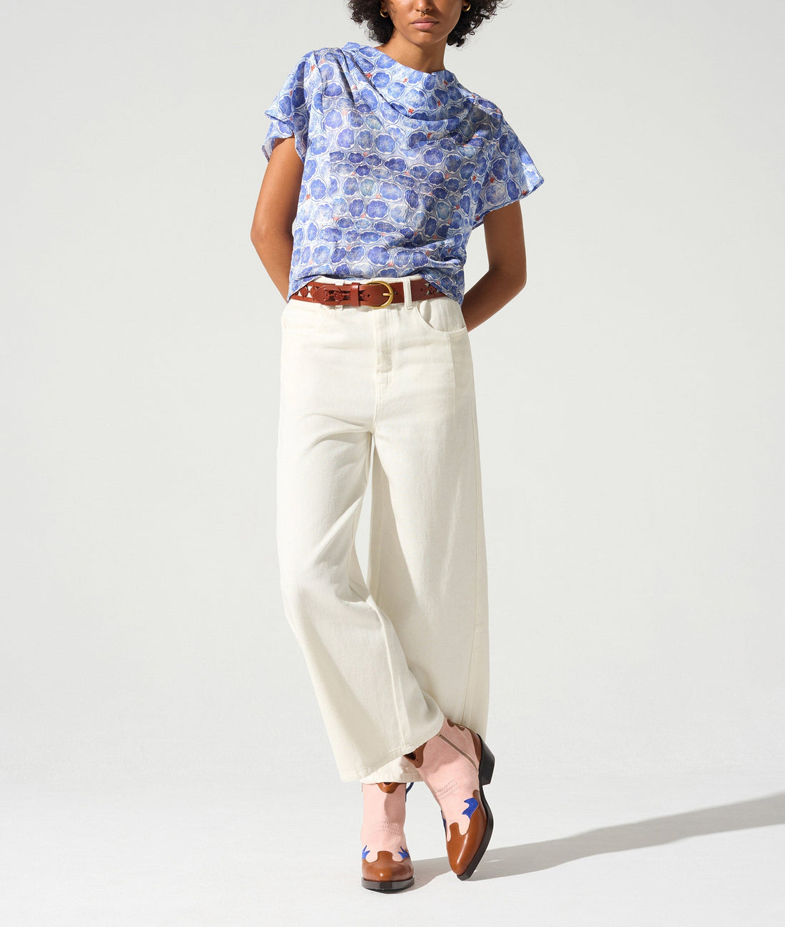 Blouse manches courtes Cotélac 