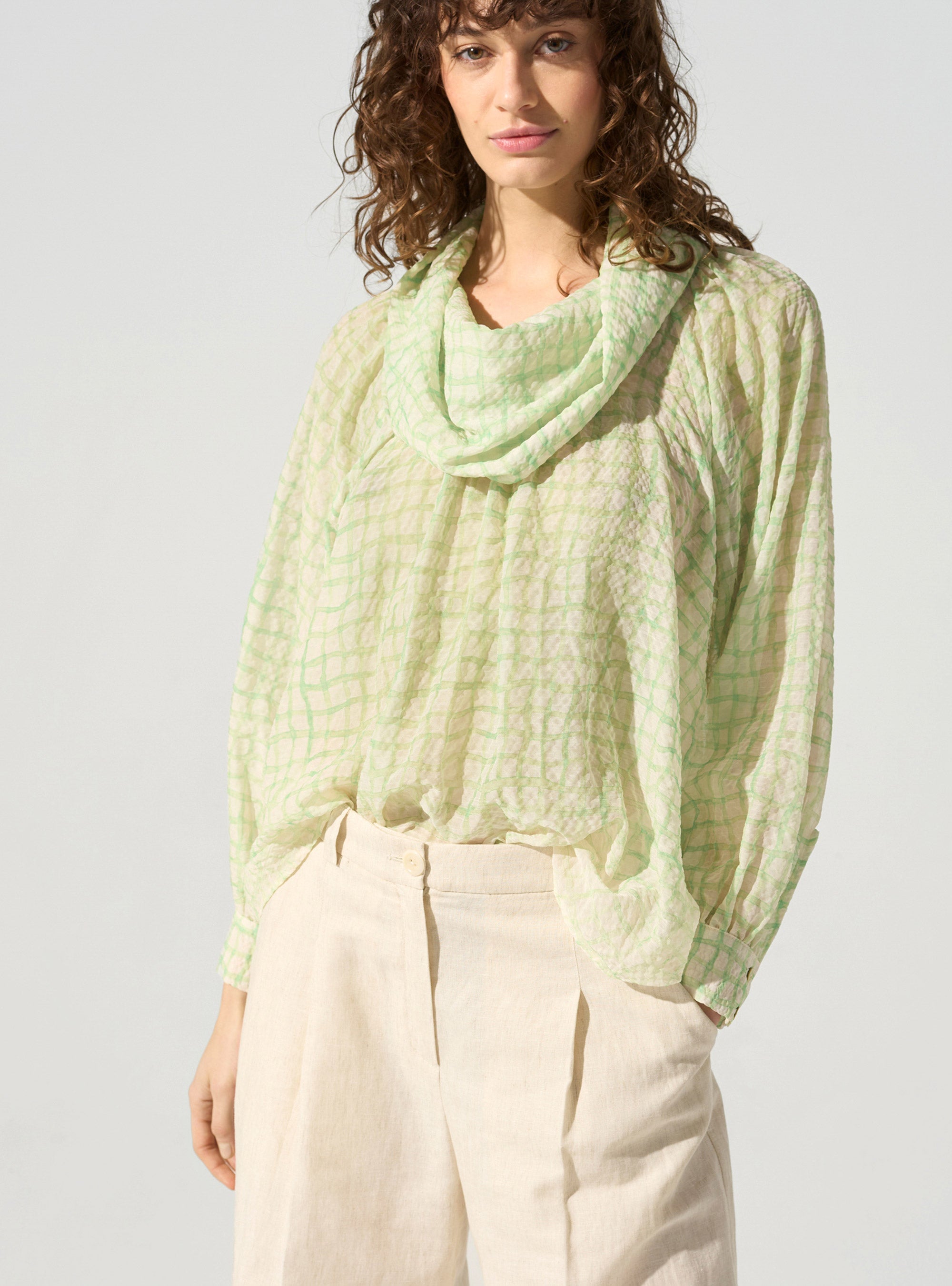 Blouse manches bouffantes Cotélac 