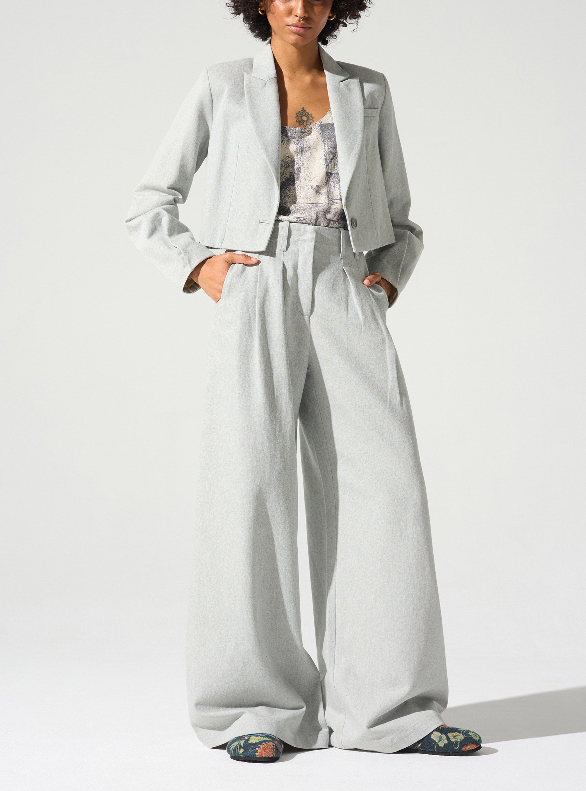 Veste tailleur courte Cotélac 