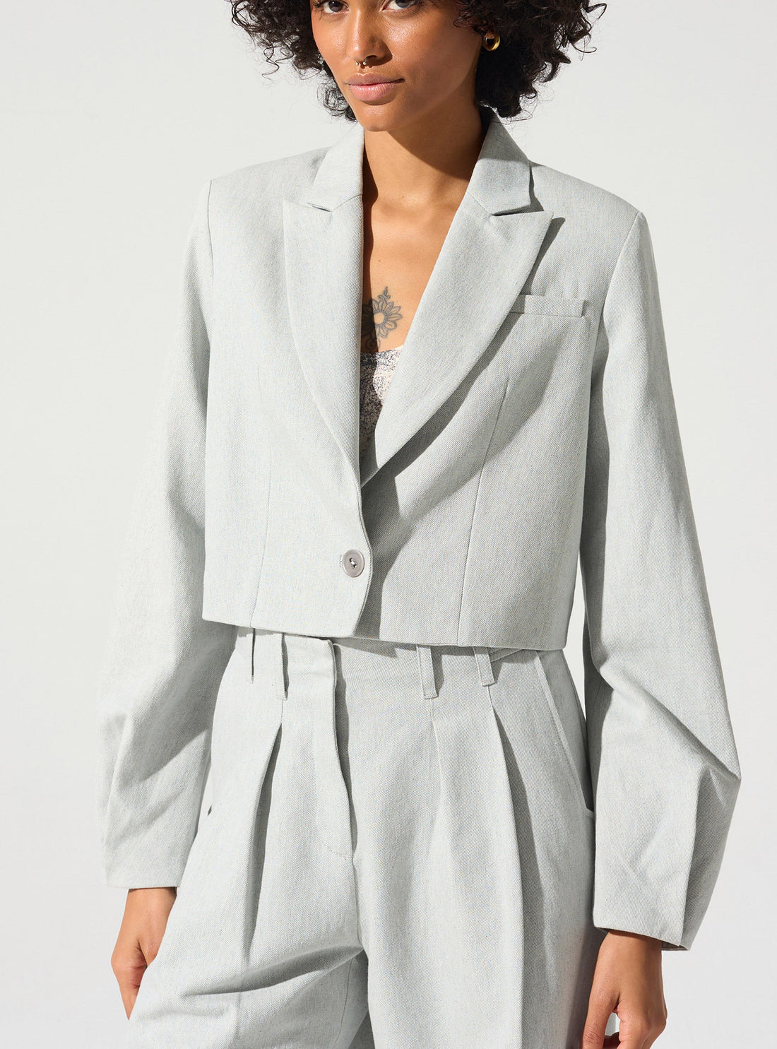 Veste tailleur courte Cotélac 