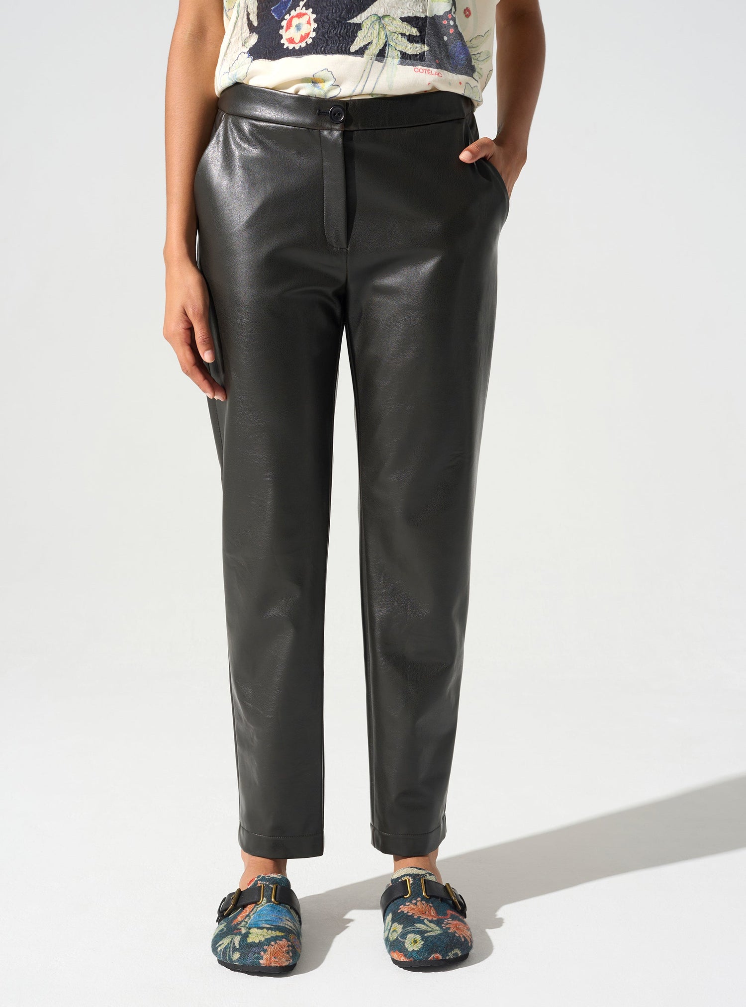 Pantalon droit 7/8 Cotélac 