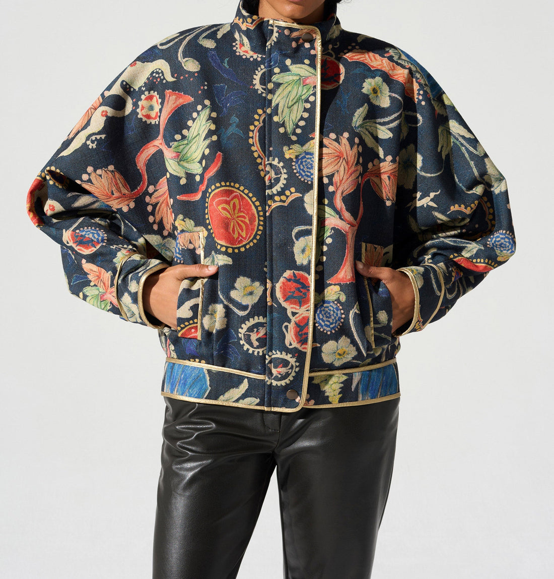 Blouson oversize col montant Cotélac 