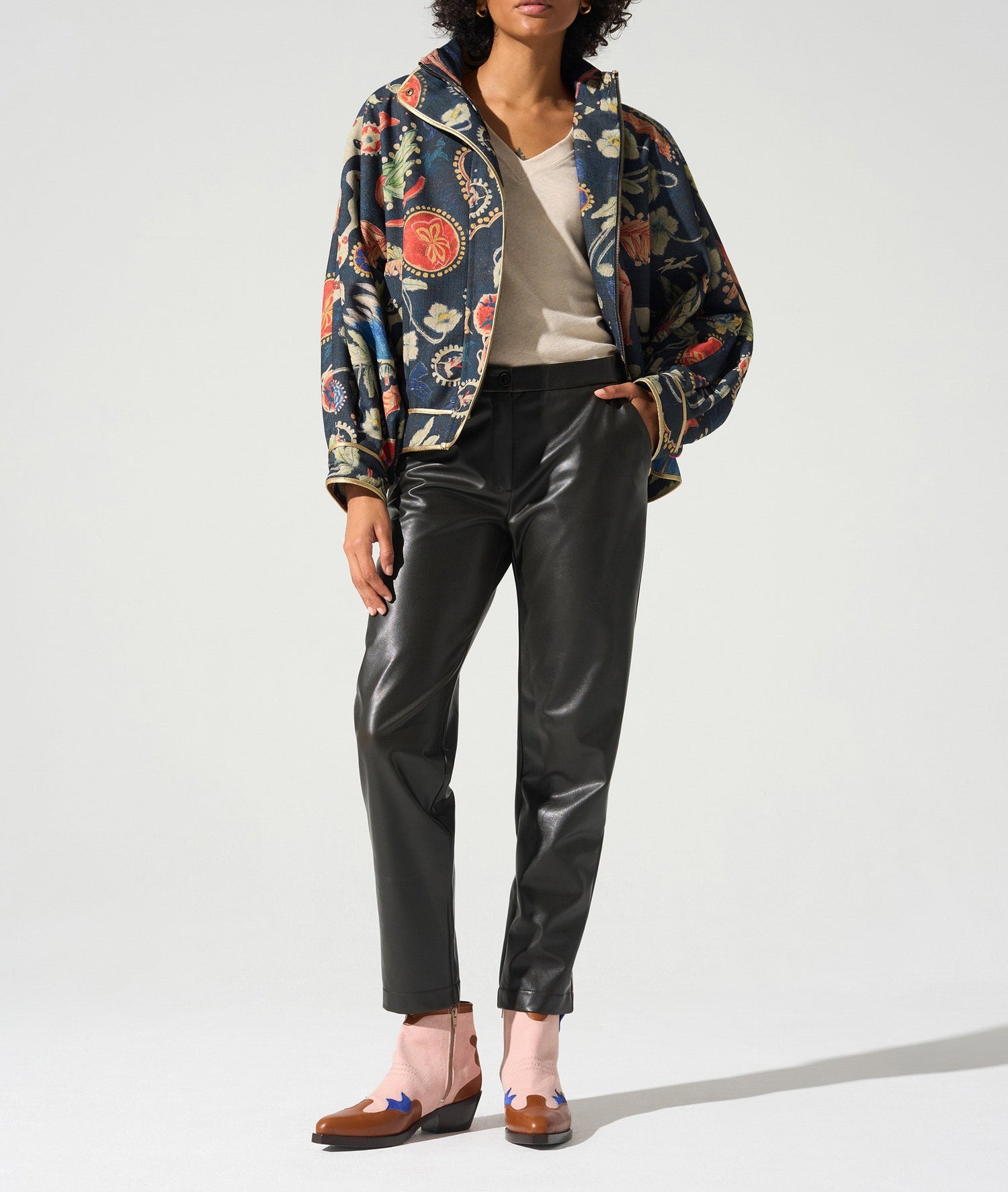 Blouson oversize col montant Cotélac 