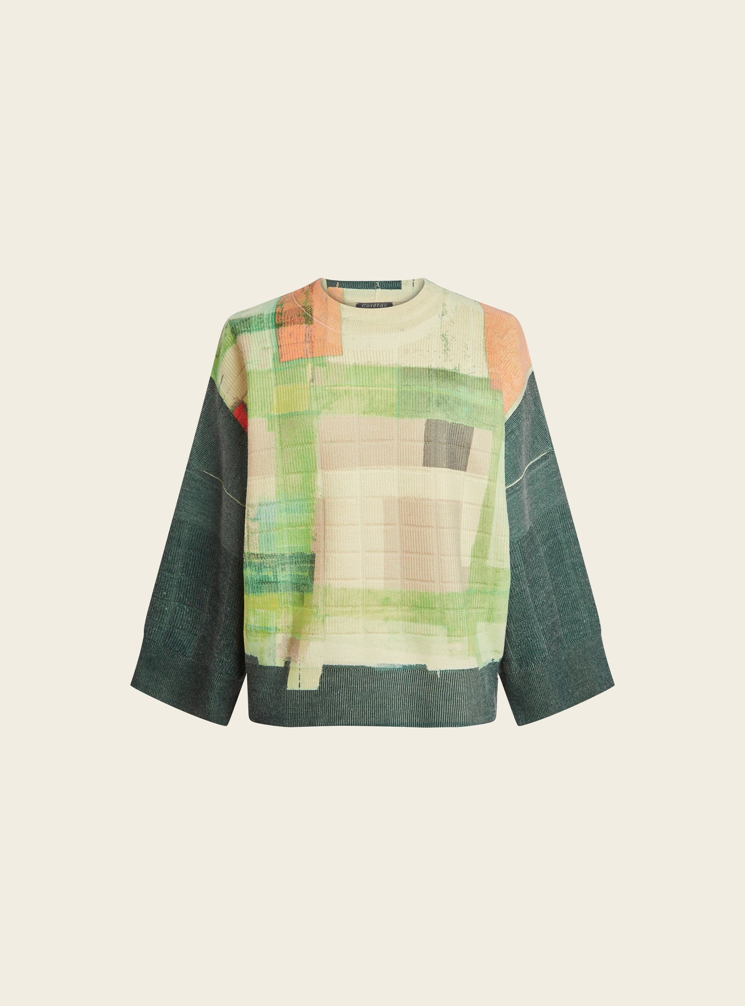 Pull sublimé en maille technique Cotélac 