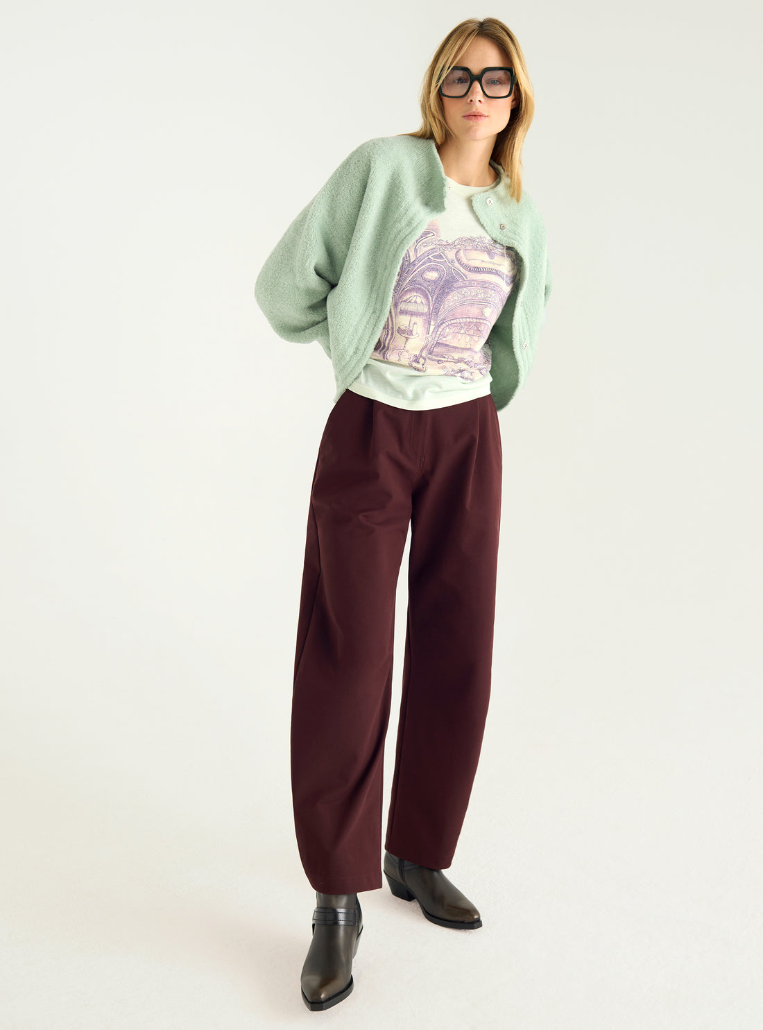 T-shirt imprimé &quot;Heart Strings&quot;