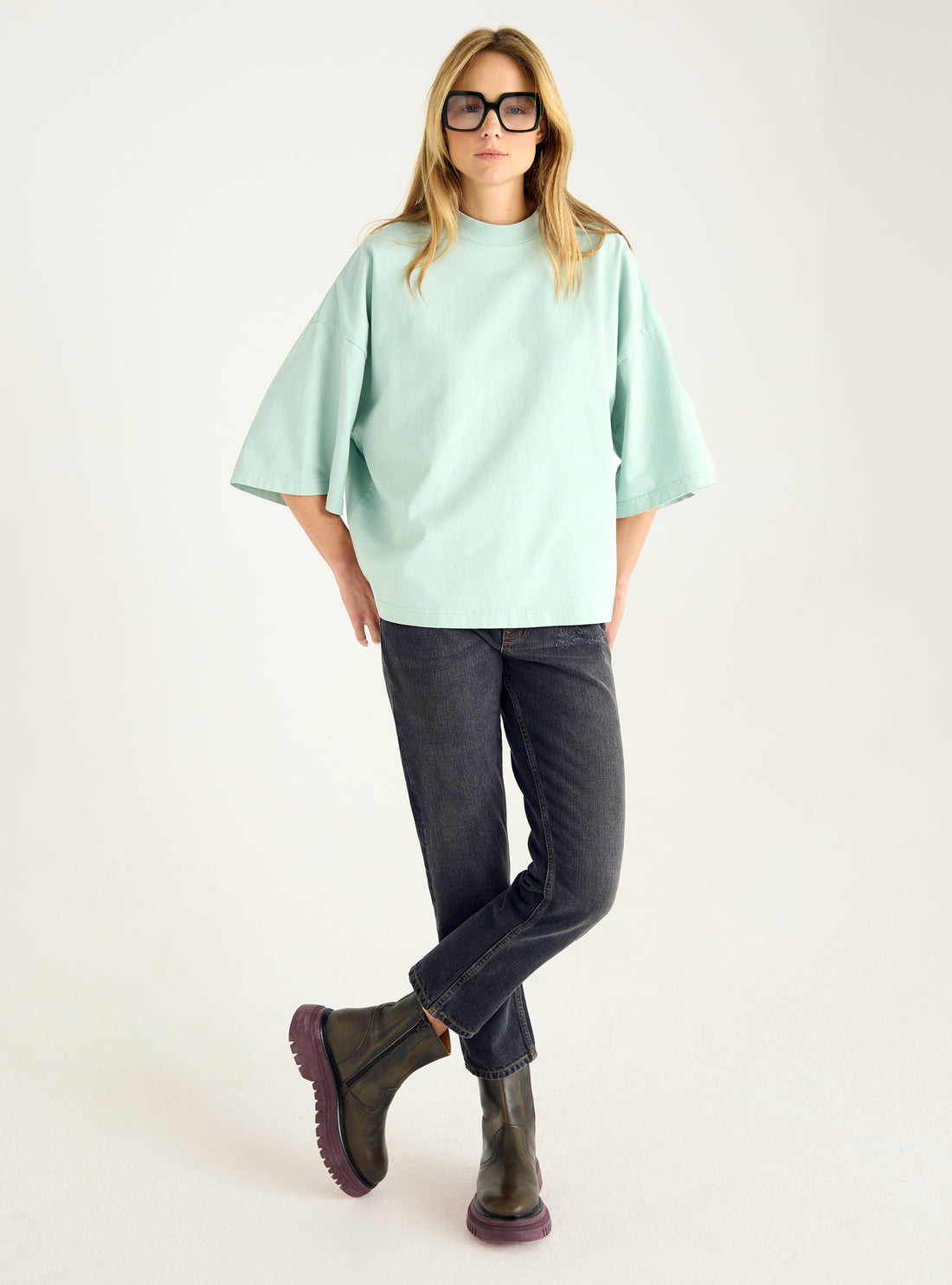 T-shirt oversize en coton bio