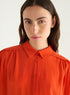 Loose cupro shirt