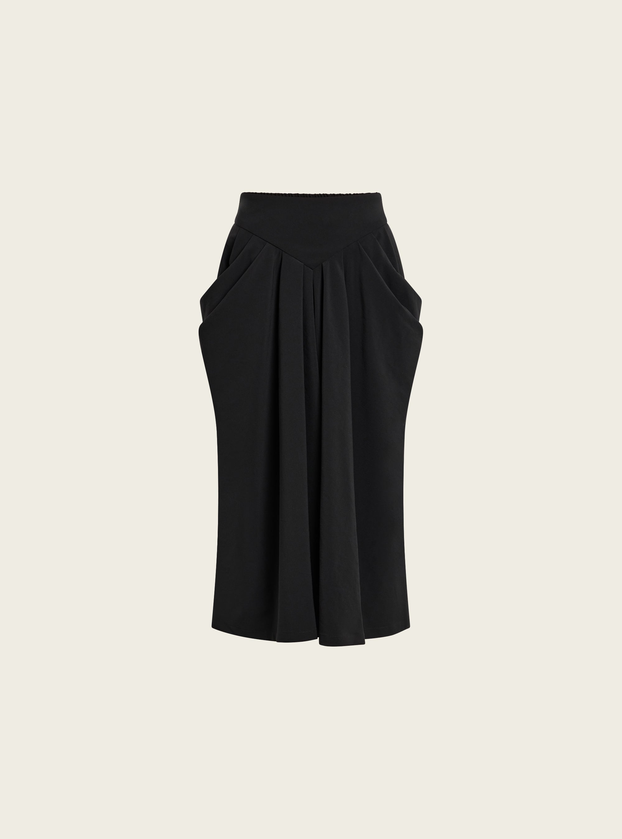 Jupe évasée en tissu technique Cotélac 