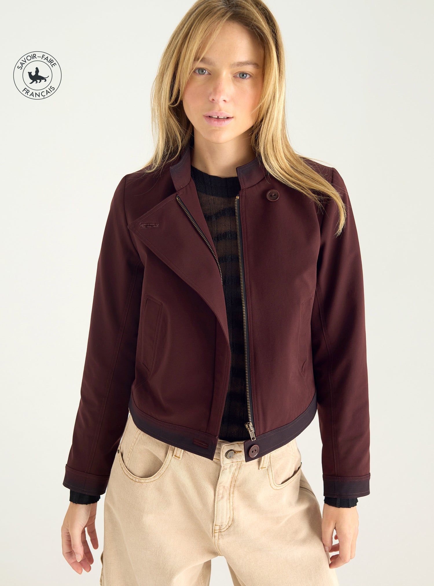 Kurze Jacke