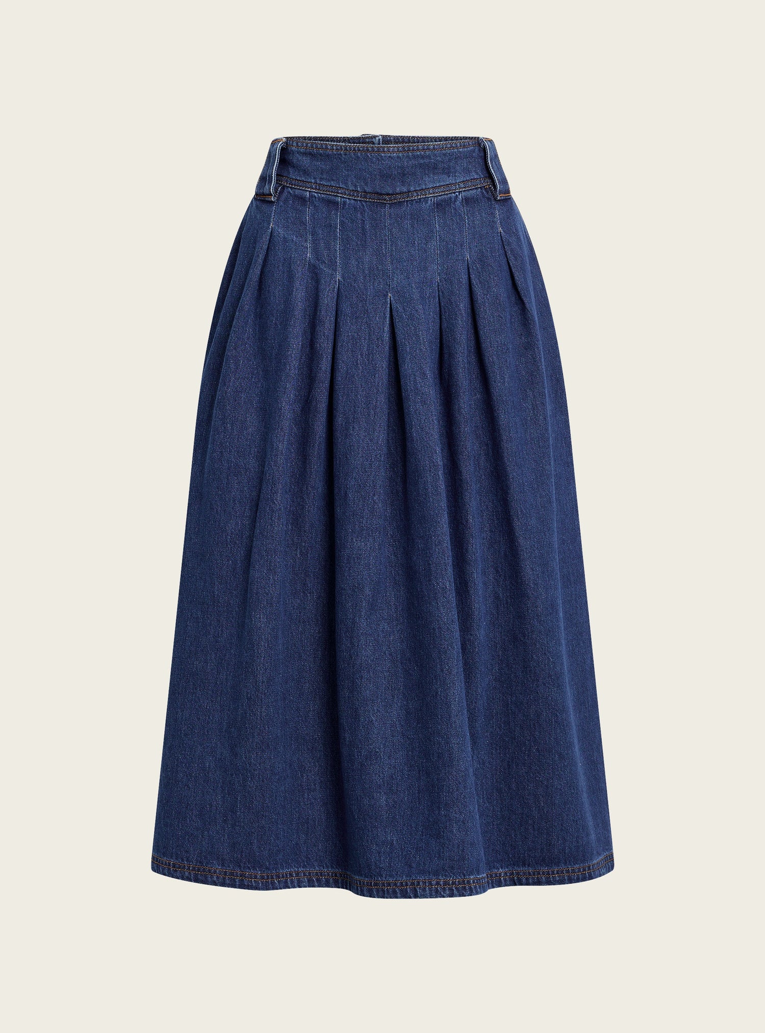 Jupe en denim brut Cotélac 