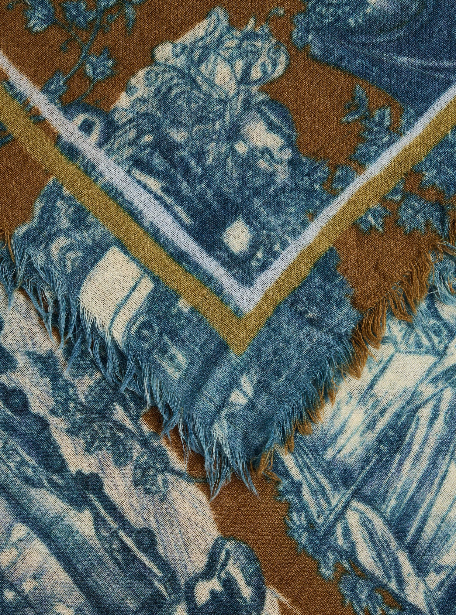Foulard en laine imprimé Cotélac 