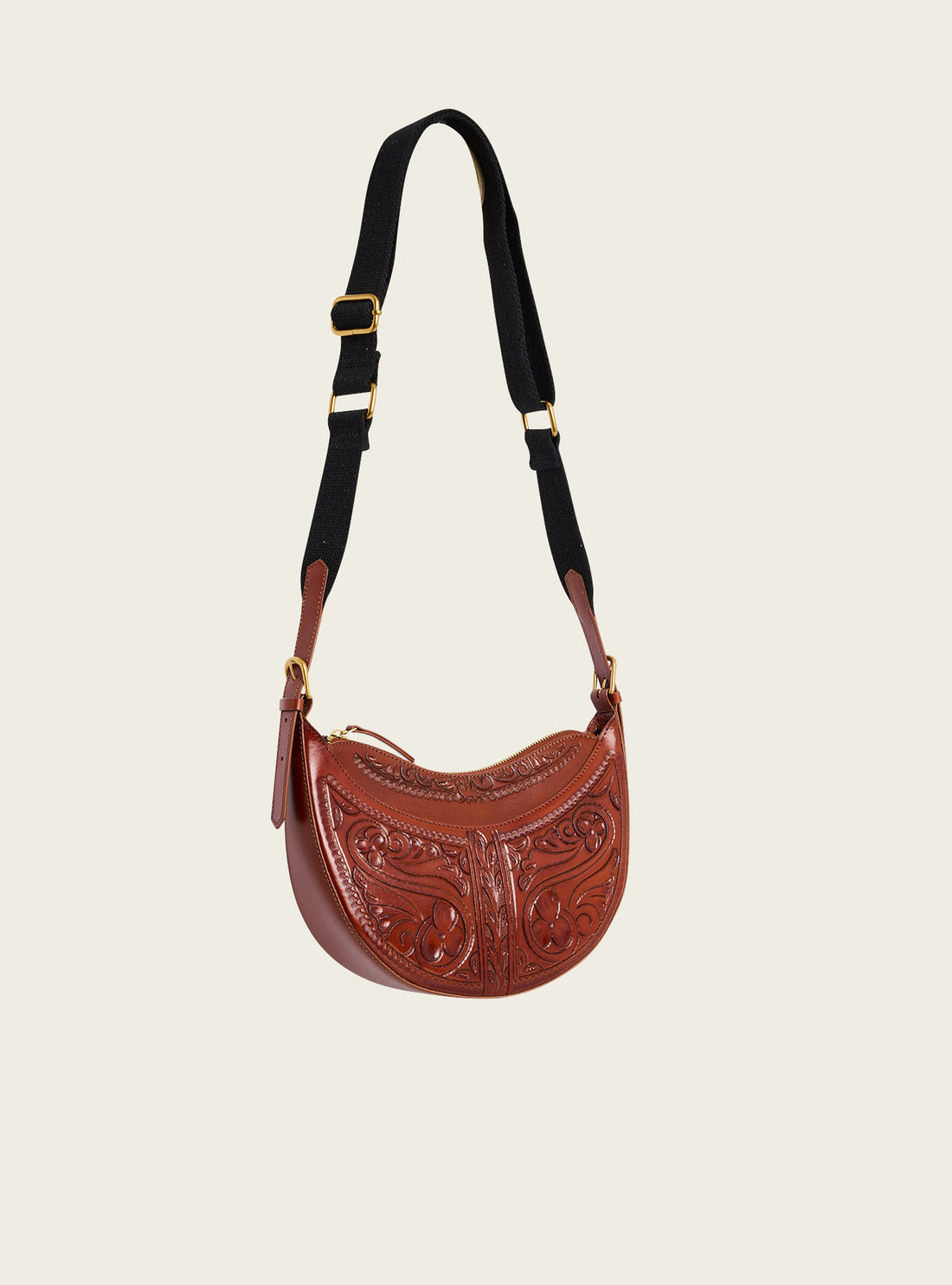 Mini buffalo leather bag