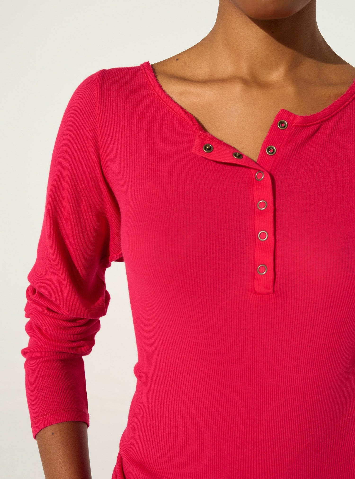 Rotes T-Shirt aus Bio-Baumwolle