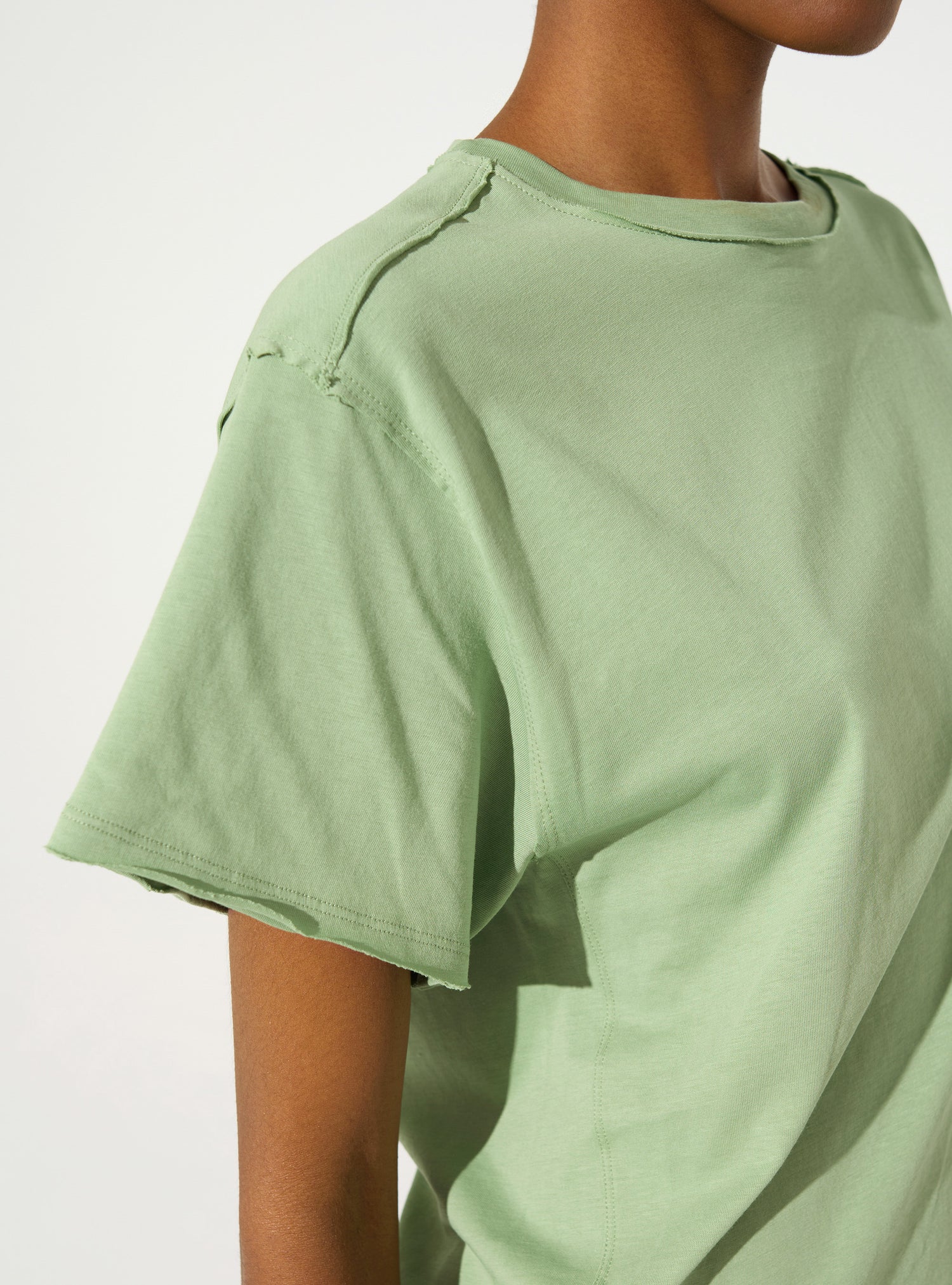 T-shirt en coton biologique vert