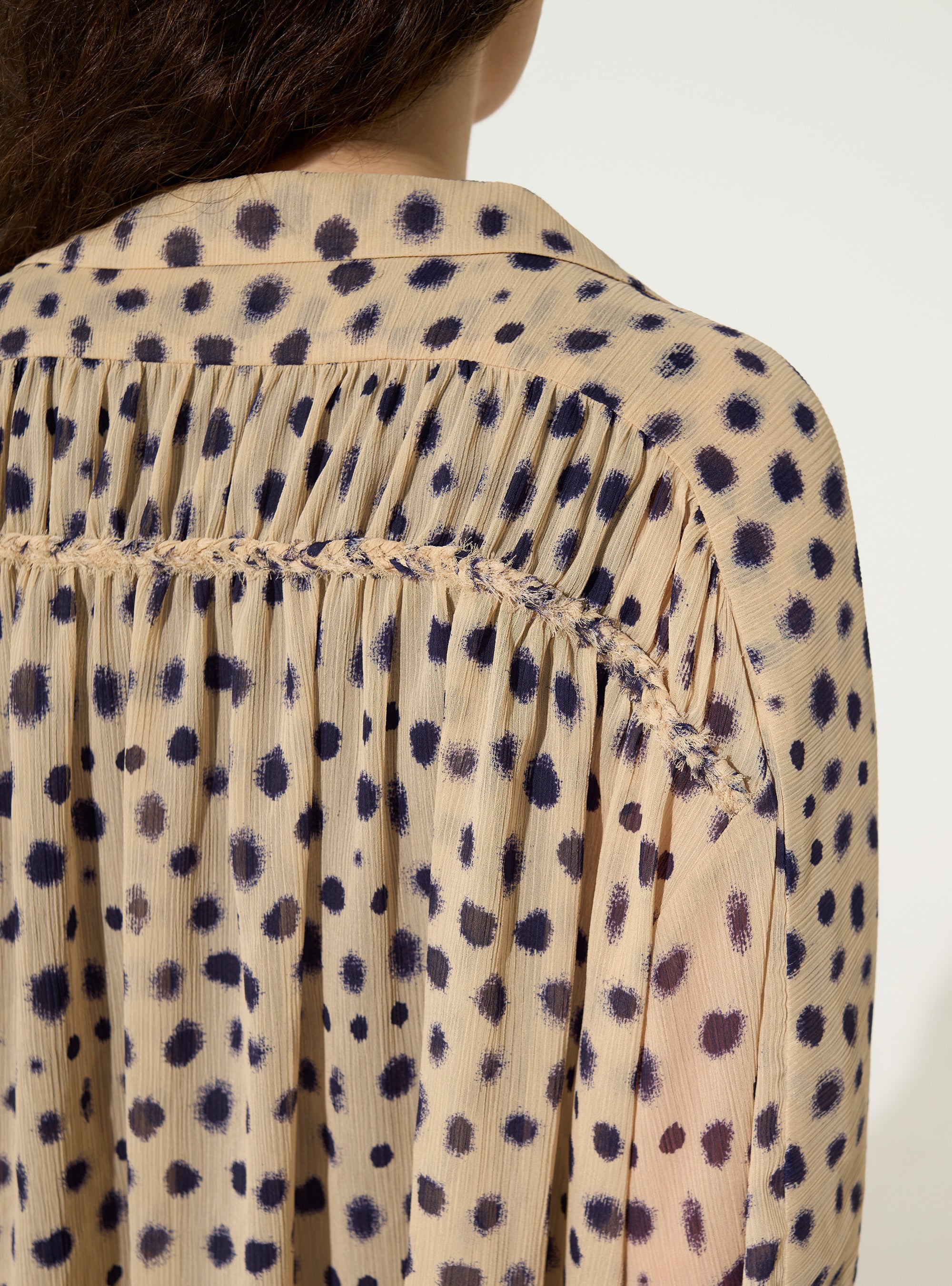 Oversized XXL shirt with pink house print