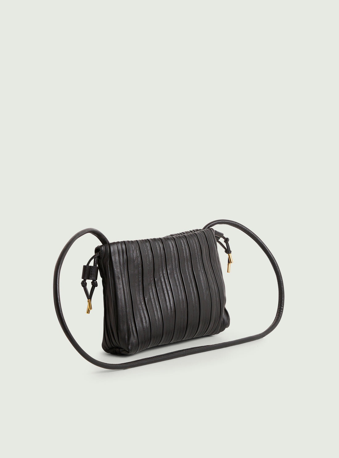 Petit sac en cuir noir