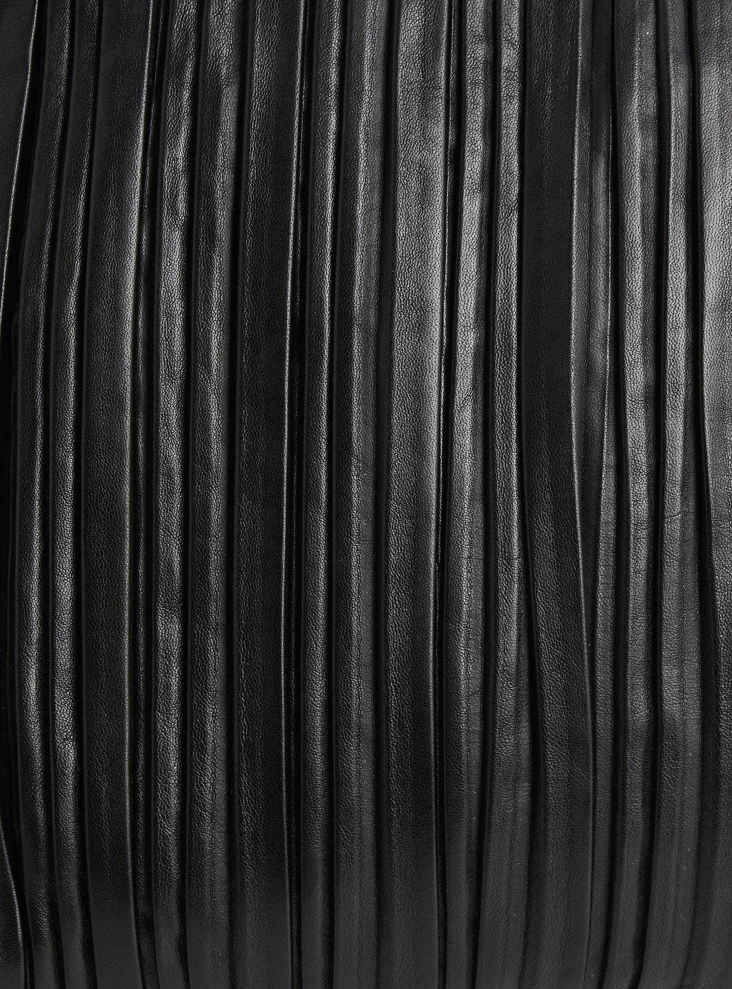 Schwarze Ledertasche