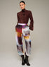 Pantalon barrel imprimé Cotélac 