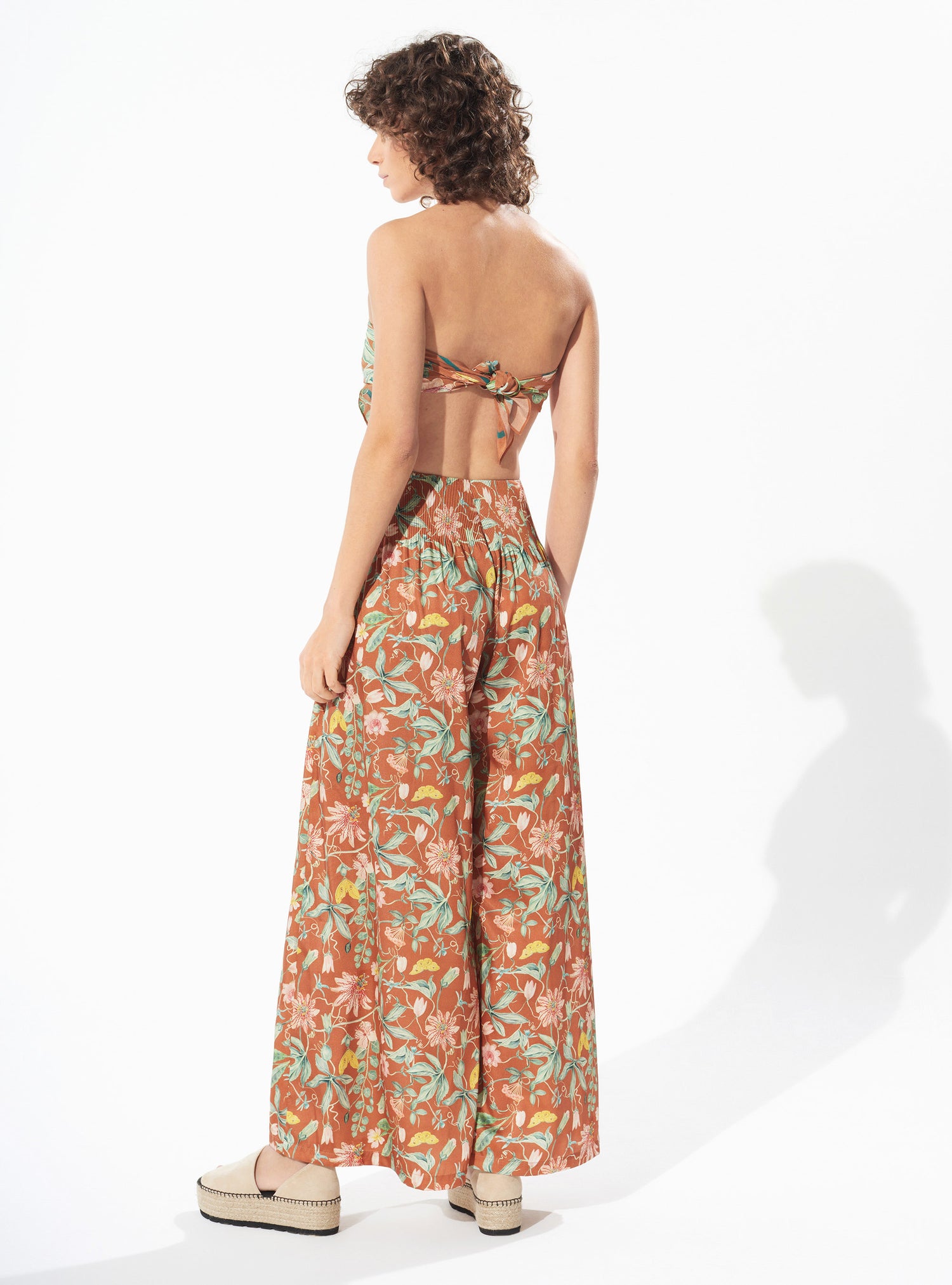 Hose mit weitem Bein