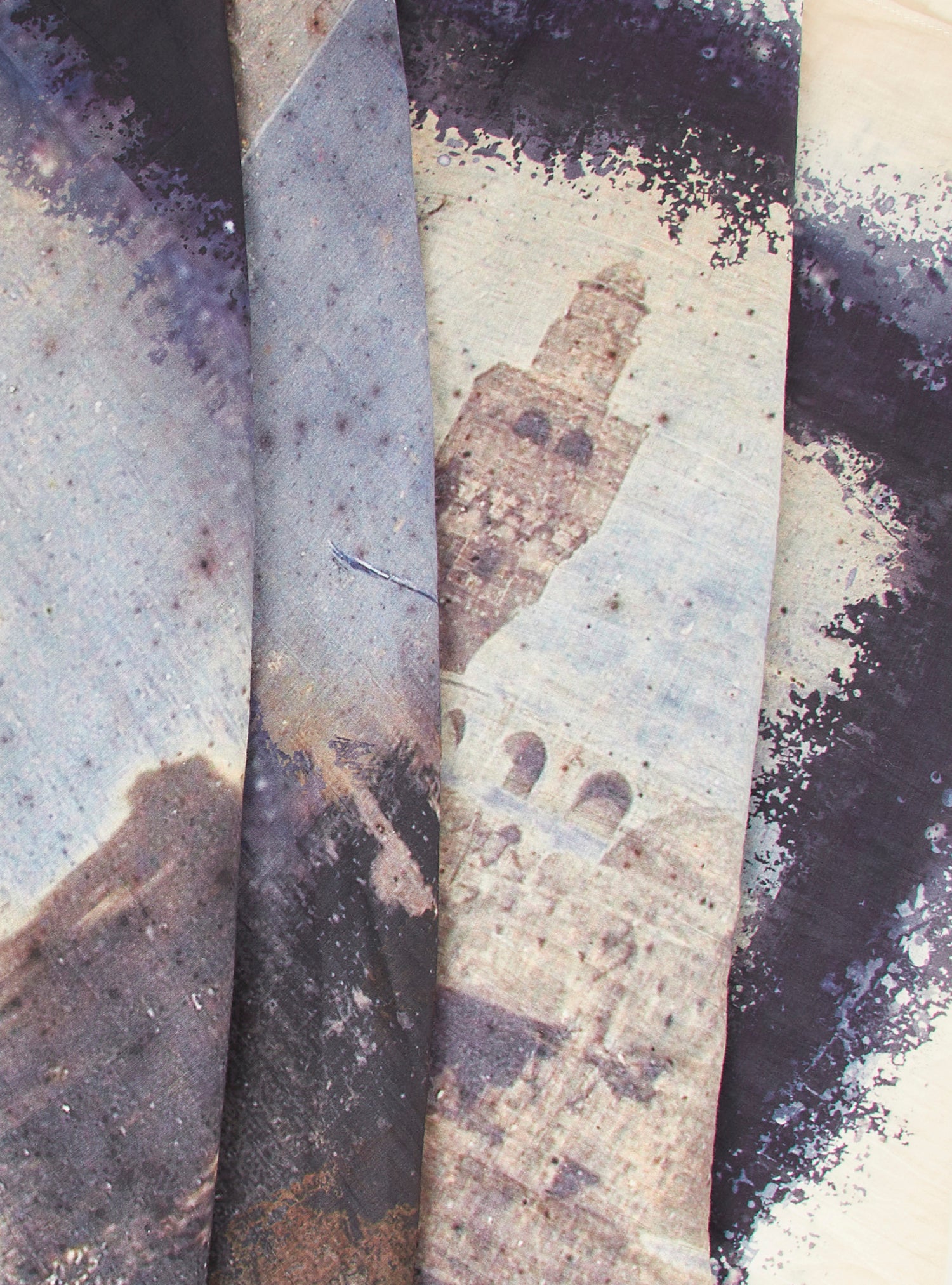 Foulard imprimé photographie – Cotélac x BnF Bibliothèque nationale de France